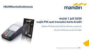 Nasabah bank mandiri bisa mendapat banyak manfaat dari kartu kredit bank mandiri karena bank mandiri menawarkan banyak promo kartu kredit seperti hiburan, shopping dan travel untuk. Transaksi Kartu Kredit Bank Mandiri Wajib Menggunakan Pin Batampos Co Id
