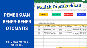 Buku kas umum buku kas umum bku disusun untuk sumber dana yang dimiliki oleh sekolah. Aplikasi Buku Kas Otomatis Cara Membuat Buku Kas Umum Di Excel Youtube