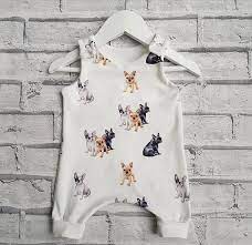 French Bulldog Romper Frenchie Romper Romper For Baby Boys Childrens Clothes Trending Outfits Clothes