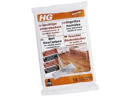 مناديل مبللة للأرضيات المزيتة ومشمع Hg
