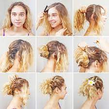 If you have a medium, wavy hair well hairstyles options for you includes bohemian twist wave hair. 20 Incredibly Stunning Diy Updos For Curly Hair