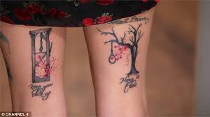 If you're thinking ink, but want something small and subtle that you can still show off, a finger tattoo is exactly what you're looking for. Childminder Doesn T Regret Having Tattoos Of A Guillotine And A Noose Daily Mail Online