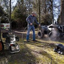 Set up your water pump and filter. Tacklife 3200psi Gas Pressure Washer 2 4gpm 6 5hp Power Washer With 5 Tacklife Tools