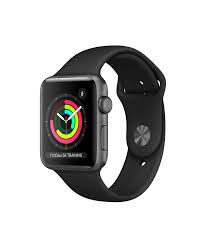 Maybe you would like to learn more about one of these? Apple Watch Series 3 Gps 42mm Space Gray Aluminum Case With Black Sport Band Apple Ae