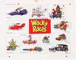 The wacky races are a series of car competitions in which 11 racers race in locations throughout north america. Wacky Races Nostalgia