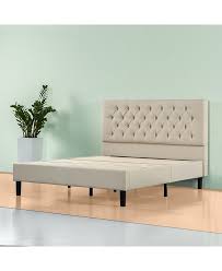 A zinus bed frame is a great choice if you: Zinus Misty Platform Bed Frame No Box Spring Needed Queen Reviews Furniture Macy S