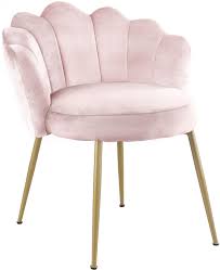claire pink dining chair 748 meridian furniture dining chairs in 2021 velvet dining chairs dining chairs pink dining chairs