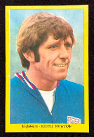 1970 Mexico World Cup FIFA Cromo #149 KEITH NEWTON England