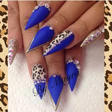 Pin By Gabby Cluck On M A N I P E D I Nail Designs Bling Nails Pointy Nails