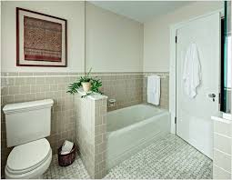 Bathtub With Tile And Glass Half Wall Google Search Bathroom Traditional Bathroom Tile Bathroom Bathtub Tile