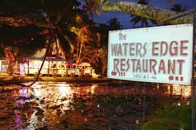 A restaurant where great food, a relaxing waterfront location and the nj shore's best entertainment meet. The Waters Edge Restaurant Shope 86 Art S Village Picture Of The Waters Edge Bar Grill Pacific Harbour Tripadvisor