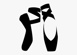 Search and find more on vippng. Pin By Lorin On Hearts Dancing Clipart Pointe Shoes Dance Black And White Ballet Shoes