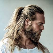 This lumberjack facial hairstyle is not new in trend and fashion, and it is existent for a long time ago. Gorgeous Long Hairstyle For Men Ideas 11 Long Beard Styles Long Hair Styles Men Long Hair Styles