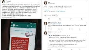 Pelaku sengaja membuat berita hoax dengan judul yang bombastis agar situsnya dikunjungi banyak orang dan ia mendapatkan uang dari iklan yang dipasang di dosen dari universitas airlangga, indonesia menuliskan artikel tentang bagaimana cara membedakan berita palsu atau hoax dan asli. Cek Fakta Benarkah Virus Corona Disebar Lewat Hp Xiaomi