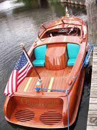 Wooden Boats On The Boardman Wooden Boats Wood Boats Chris Craft Wood Boats