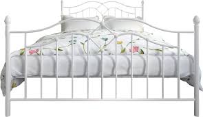 Check out our white metal bed selection for the very best in unique or custom, handmade pieces from our beds & headboards full size white metal platform bed with headboard and footboard. Metal White Beds Bed Frames You Ll Love In 2021 Wayfair