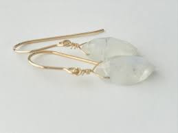 16 what colour is alexandrite? Moonstone Earrings Marquise Earrings Gemstone Earrings June Birthstone June Birthday Moonstone 14 K Gold Fill Earrings