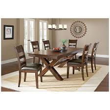 Warm and welcoming, this rich wood finish is an essential addition to any traditional design. Park Avenue 84 Wide Dark Cherry Wood 7 Piece Dining Set 21v48 Lamps Plus