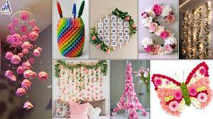 All what i love about sewing, fine art, beaded jewelry, crafts and handy work. Diy Room Decor Projects Paper Craft Ideas Youtube