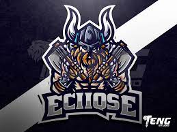 Eciiqse Viking Logo Esport Sport Character Vector Viking Logo Vikings Mascot