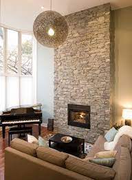 The advantages to using modern stone fireplace design ideas is the distinct look it gives to any home and it often gives a warm appeal which radiates we have the excellent substance for fireplace design. 40 Bright Living Room Lighting Ideas Fireplace Design Contemporary Fireplace Living Room Lighting