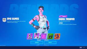 The picture provided doesn't show the pink ghoul trooper or that the account is even yours. New Ghoul Trooper Og Pink Edit Style Fortnite Battle Royale Youtube