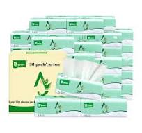 2/3/4Ply Facial Tissue Custom Logo Brand Soft Facial Tissue Packing Virgin  Wood Pulp Tissue Paper 14g