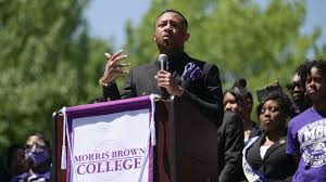 Morris Brown College president announces he’s been terminated from position