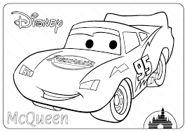 Cars 3 lightning mcqueen disney colorpage. Printable Disney Cars Lightning Mcqueen Coloring Pages Coloring Pictures Print Pictures Cartoon Coloring Pages