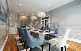 The table standing on cabriole legs with brass castors. We Can Play With Different Color For Your Dining Chairs Kitchen Dining Area Modern Luxury Victorian Design For Mr Harris S Bungalow House In India Shah Alam Selangor Kuala Lumpur Kl Malaysia