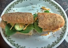 I get tired of concession stand food really quickly so it's picnic lunches (and dinners). Copycat Subway Bread Breadit