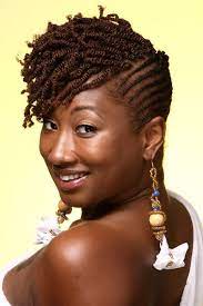 Cornrow Twist Updo Natural Hair Twists Natural Hair Styles Twist Hairstyles