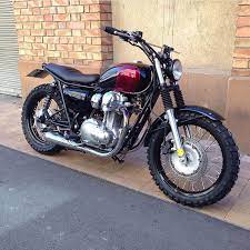 Bikebound On Instagram Lovely Kawasaki W800 Scrambler By Bobberhouse Of Barcelona For Sale Cafe Racer Bobber Inazuma Cafe Racer