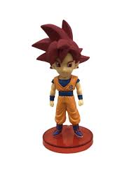 Before goku became a super saiyan god, he decided to ignore the warnings of the kai's and take on beerus the destroyer. Dragon Ball Super Super Saiyan God Goku Figure 2 8 Inch Wcf Series 5 Walmart Com Walmart Com