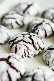 Chocolate Ginger Crinkles Chocolate Christmas Cookies Milk And Pop Recipe Chocolate Crinkle Cookies Chocolate Crinkles Chocolate Crinkles Recipe