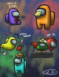 Despite The Concept This Game Has Cute Characters Amongus Want to discover art related to among_us? game has cute characters amongus