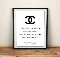 Shop for watercolor wall art from the world's greatest living artists. Decor Wall Art Coco Chanel Poster Coco Chanel Logo By Grafikshop Fashion Quotes Coco Chanel Coco Chanel Quotes Coco Chanel