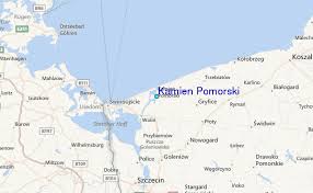 Z łatwością można przybliżać i oddalać widok. Kamien Pomorski Tide Station Location Guide