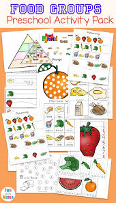 Plus, they are easy to prep and will save you so much time! Food Groups Preschool Activity Pack Food Groups Preschool Group Meals Healthy Food Activities