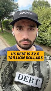 The #US debt is around 32.5 trillion dollars. 🤯, Is it even possible for  the US to pay off this amount of #debt? 🤷, #stocks #stockmarket #options  #optionstrading #compoundinterest #investing #finance ...