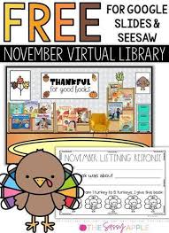 Free November Virtual Library In 2020 Teaching Third Grade Teacher Help Native American Heritage Month