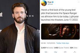 The story of buzz lightyear and his adventures to infinity and beyond. Chris Evans To Voice Buzz Lightyear In Toy Story Origin Movie Lightyear