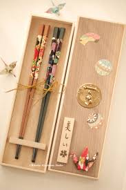 Handmade Japanese Chopsticks Handmade Hand Painted Wooden Box Personalised Engraved Chopsticks Pa Hand Painted Wooden Box Japanese Chopsticks Japanese Gifts