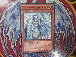 Amazon.com: YU-GI-OH! - Maiden with Eyes of Blue (SDBE-EN006) - Structure  Deck: Saga of Blue-Eyes White Dragon - 1st Edition - Super Rare : Toys &  Games