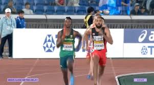 Team usa dominate, taking gold in the men's 4x400m relay final, with jamaica and bahamas taking silver and bronze, respectively. Men S 4x400 Team Into Iaaf World Relays Final Loop Trinidad Tobago