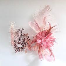 After some trial and error, amelia came up with the mask design and began advertising on her instagram page and etsy. Princess Masquerace Mask Rose Gold Masquerade Mask Women Etsy