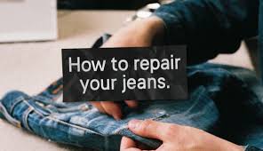 How to repair almost everything. How To Repair Your Jeans Using A Nudie Jeans Repair Kit Nudie Jeans