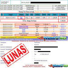 Bukti Pembayaran Lunas Bermain Di Nemo4d Periode Mainan Tanggal