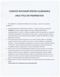Maybe you would like to learn more about one of these? CondiÈ›ii Necesare Pentru Eliberarea Unui Titlu De Proprietate
