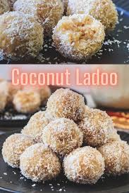 Coconut Ladoo Recipe With Condensed Milk Spice Up The Curry Recipe In 2020 Condensed Milk Recipes Recipes Indian Desserts